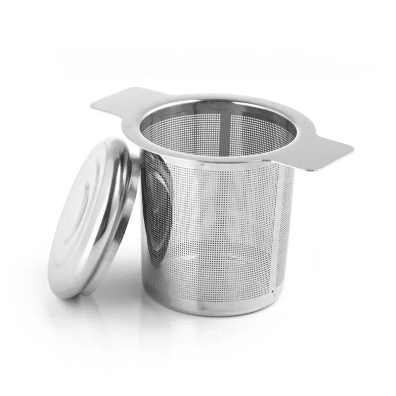 Tea Leak Filter Reusable Tea Strainer Teapot Metal Tea Infuser 304 Stainless Steel Loose Tea Leaf Spice Filter Tea Accessories