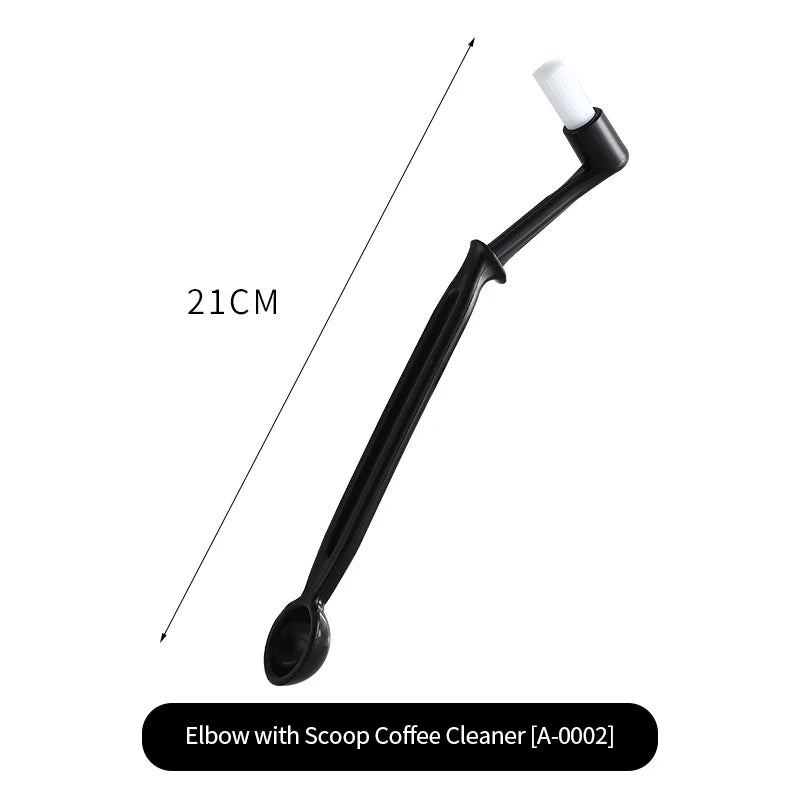 Coffee Brush Coffee Machine Cleaning Brush With Spoon For Espresso Machine Coffee Cleaning Tool Coffee Machine Accessories