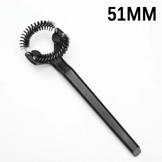 Coffee Cleaning Brush 51/58mm Espresso Machine Replaceable Head Coffee Maker Cafe Grinder Cleaner Brewing Head Cleaning Tool
